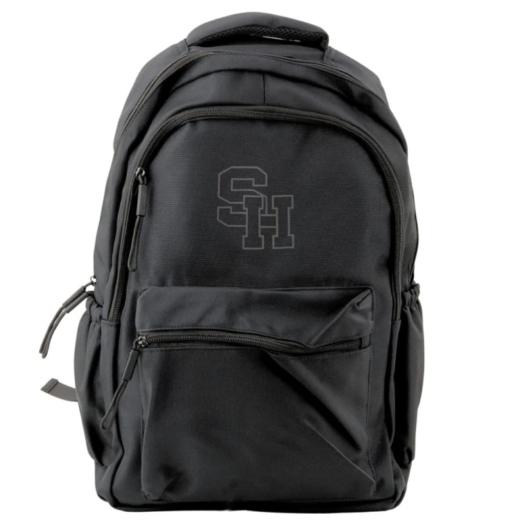 Plecak Szkolny Miejski Przegroda Środkowa SH Czarny 38cm 20L