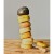 Forma na bułki do hamburgerów, silikon, śred. 8,5 cm, 28,5 x 19 x 3 cm