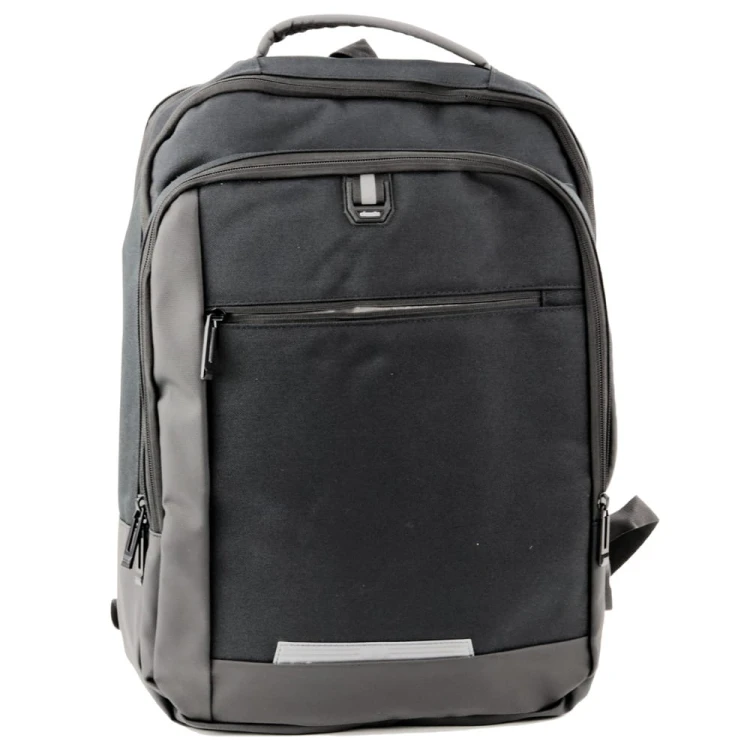Plecak Biznesowy USB Kieszeń Na Laptopa Czarny 16L 45cm