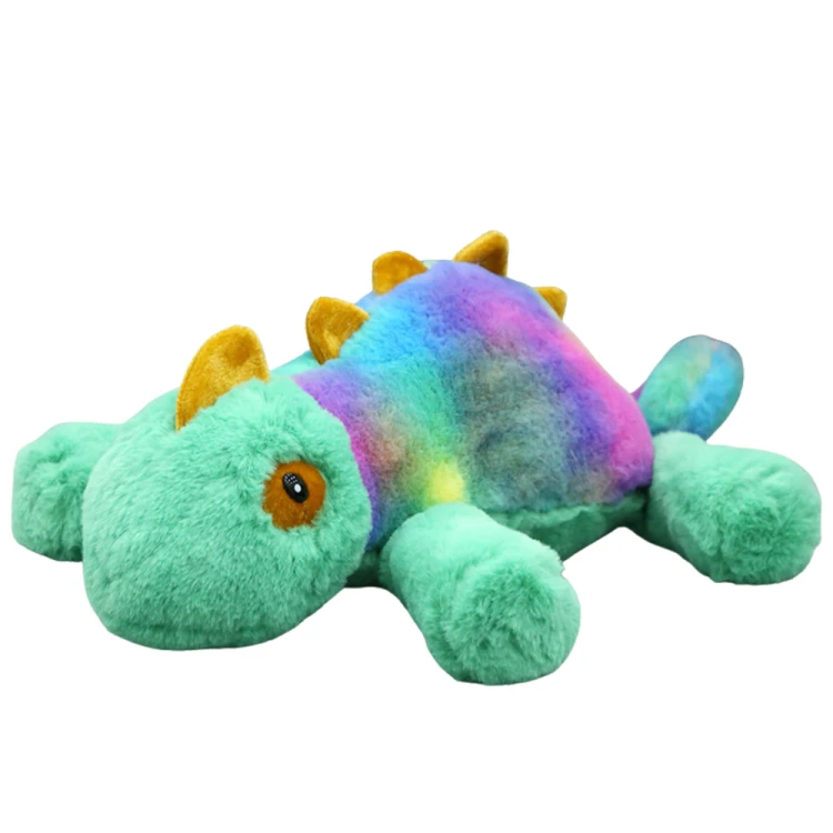 Pluszowa Maskotka Przytulanka Kameleon Kolorowy 45cm