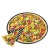 Forma do pizzy, blacha stalowa, śred. 36 cm