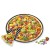 Forma do pizzy, blacha stalowa, śred. 36 cm
