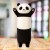 Pluszowa Maskotka Panda Poduszka Podłużna Wałek Biało Czarna 70cm