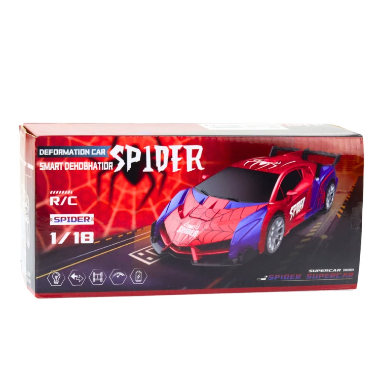 Samochód Robot Spider Pająk Zdalnie Sterowany 2w1 Światła Dźwięki